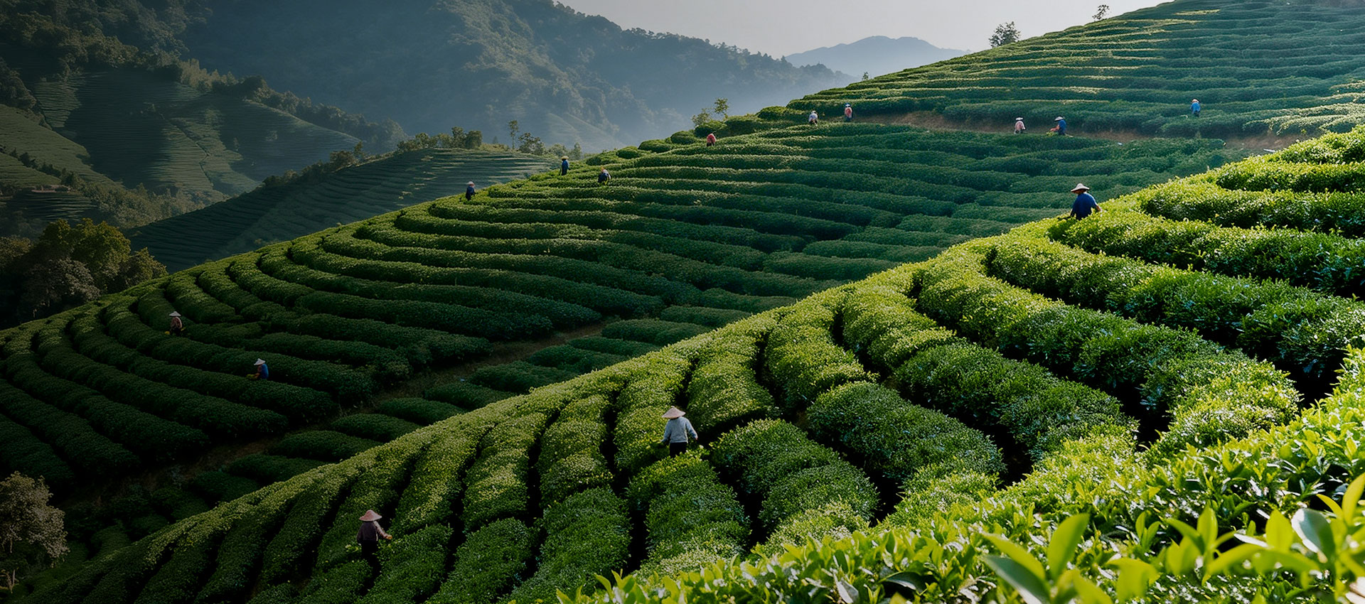 Tea plantation supplying traceable bulk tea bases for global bubble tea brands
